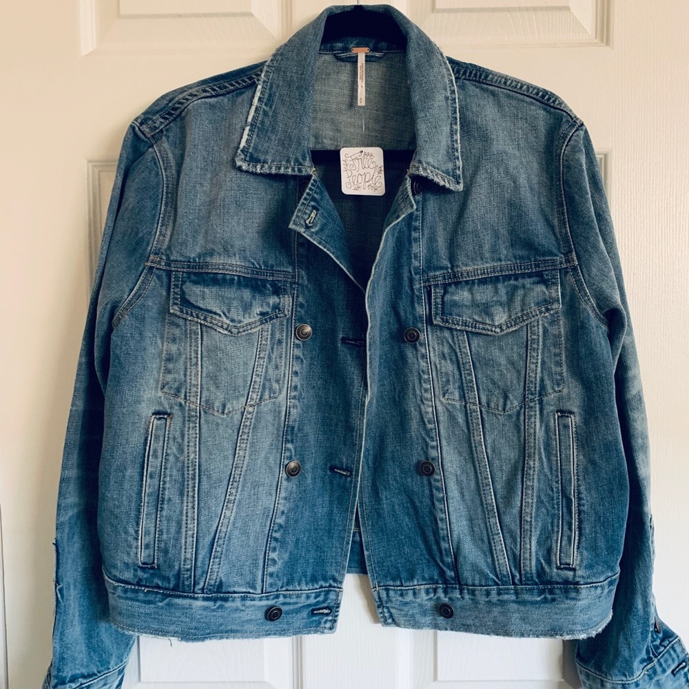 NWT Free People Jean Jacket
